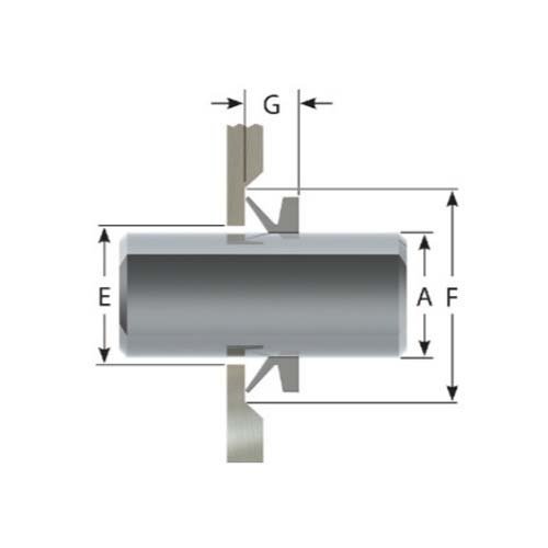 Seagull V - Ring Seal VS Series Conical Back Viton 60 - AIMS Industrial Supplies