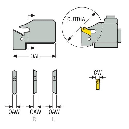 Seco 150.10A-15 Parting Off HSS Blade2