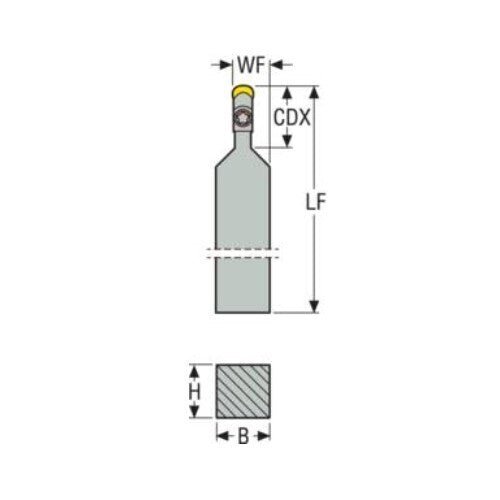 Seco Clamp Lock - D Type - R Insert Shape - C Surface - AIMS Industrial Supplies