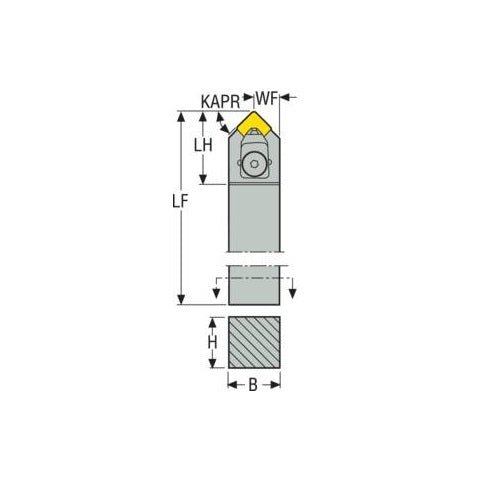 Seco Clamp Lock - D Type - S Insert Shape - AIMS Industrial Supplies