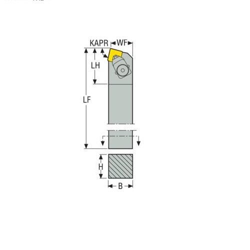 Seco Clamp Lock Left - B Type - S Insert Shape - AIMS Industrial Supplies