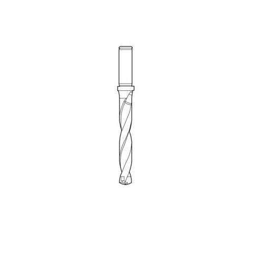 Seco Cylindrical SD408 Crownloc Plus Exchangeable Tip Drill - AIMS Industrial Supplies
