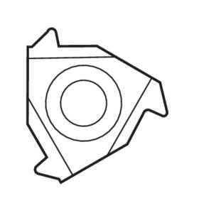 Seco External Snap-Tap® Thread Turning Insert 3.47 x 16.5mm Right 12-12 TPI CP500 Thread 16ER12BUT-S31217,CP500 Pack of 23