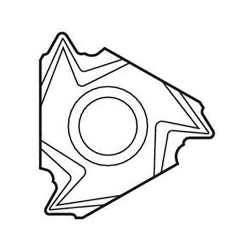 Seco External Snap-Tap® Thread Turning Insert 3.47 x 16.5mm Right 48-16 TPI CP500 V Profile 55° Thread-G1 16ERA55-G1,CP500 Pack of 103