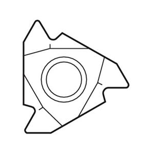 Seco External Snap-Tap® Thread Turning Insert 3.47 x 16.5mm Right 48-8 TPI H15 V Profile 55° Thread 16ERAG55,H15 Pack of 24