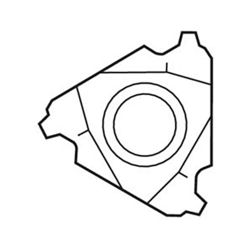 Seco External Snap-Tap® Thread Turning Insert 4.71 x 22mm Left 6-6 TPI CP500 STACME Thread 22EL6STACME,CP500 Pack of 24