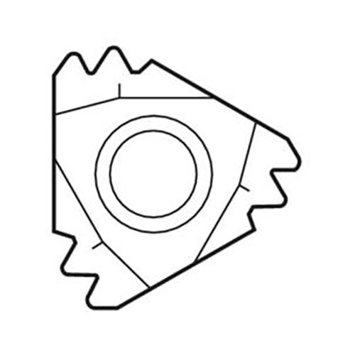 Seco External Snap-Tap Thread Turning Insert 4.71 x 22mm Right 11.5-11.5 TPI CP500 NPT Thread 2 Teeth 22ER11.5NPT2M,CP500 Pack of 24