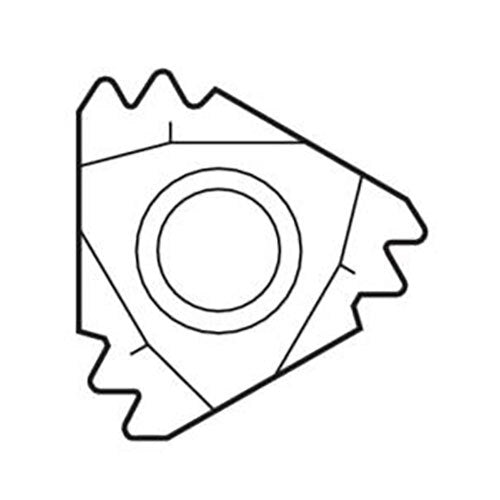 Seco External Snap-Tap® Thread Turning Insert 4.71 x 22mm Right 2-2 Thread Pitch CP500 ISO Thread 2 Teeth 22ER2.0ISO2M,CP500 Pack of 24