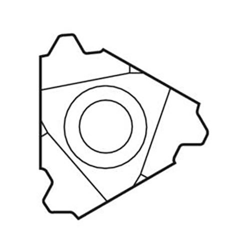 Seco External Snap-Tap® Thread Turning Insert 4.71 x 22mm Right 4-4 TPI CP500 PAC Thread 22ER4PAC,CP500 Pack of 23