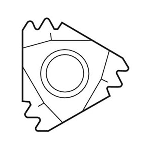 Seco External Snap-Tap® Thread Turning Insert 4.71 x 22mm Right 10-10 TPI CP500 API RD Thread 2 Teeth 22ER10APIRD2M,CP500 Pack of 2 - AIMS Industrial Supplies