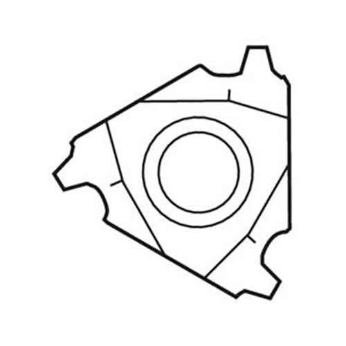 Seco External Snap-Tap® Thread Turning Insert 6.15 x 27mm Left 4-4 TPI CP500 ACME Thread 27EL4ACME,CP500 Pack of 24