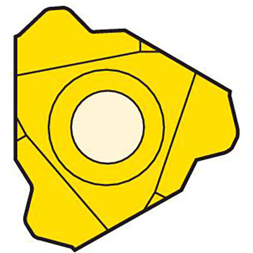 Seco External Snap-Tap® Thread Turning Insert 6.15 x 27mm Right 3-3 TPI CP500 H90 Thread 27ER3H90,CP500 Pack of 23