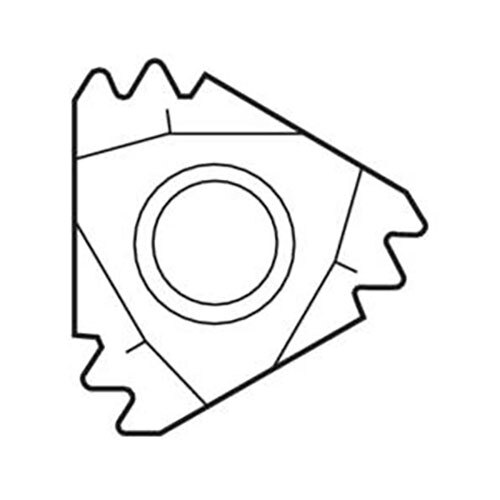 Seco External Snap-Tap® Thread Turning Insert 6.15 x 27mm Right 8-8 TPI CP300 API RD Thread 2 Teeth 27ER8APIRD2M,CP300 Pack of 2 - AIMS Industrial Supplies