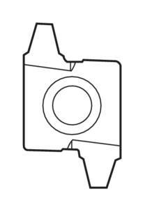 Seco External Snap-Tap Thread Turning Insert 7.88 x 26mm Right 2-2 TPI CP500 STACME Thread 26ER2STACME,CP500 Pack of 23
