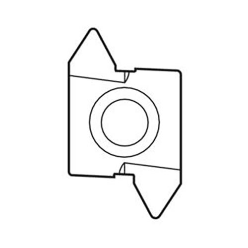 Seco External Snap-Tap® Thread Turning Insert 7.88 x 26mm Right 4.5-2.5 TPI CP300 V Profile 55° Thread 26ERK55,CP300 Pack of 2 - AIMS Industrial Supplies