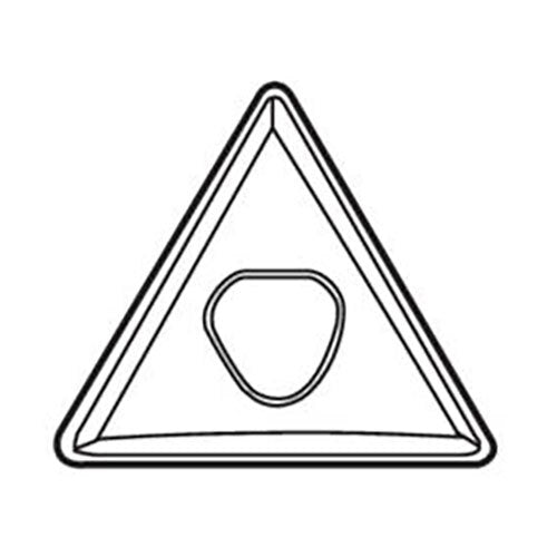 Seco General Turning Insert 0.8 x 3.18 x 16.5mm 883 Grade Neutral (TPMM) TPMM160308-46,883 Pack of 10