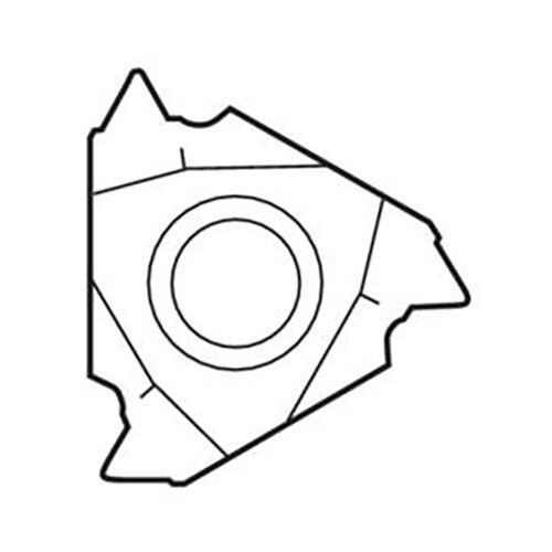 Seco Internal Snap-Tap Thread Turning Insert 3.47 x 16.5mm Left 11.5-11.5 TPI CP500 NPTF Thread 16NL11.5NPTF,CP500 Pack of 104