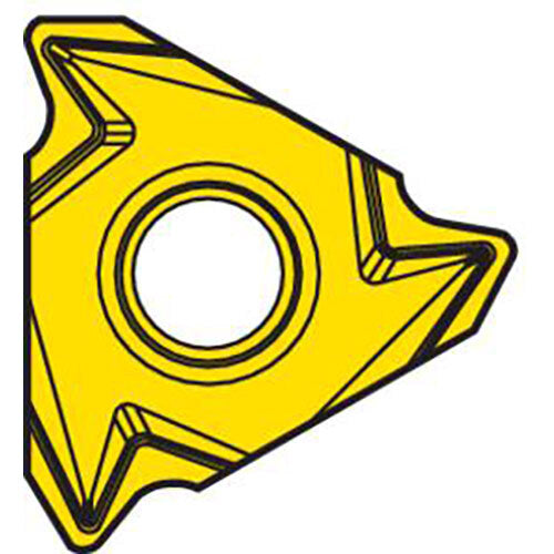 Seco Internal Snap-Tap® Thread Turning Insert 3.47 x 16.5mm Left 2-2 Thread Pitch CP300 ISO Thread-G1 16NL2.0ISO-G1,CP300 Pack of 23