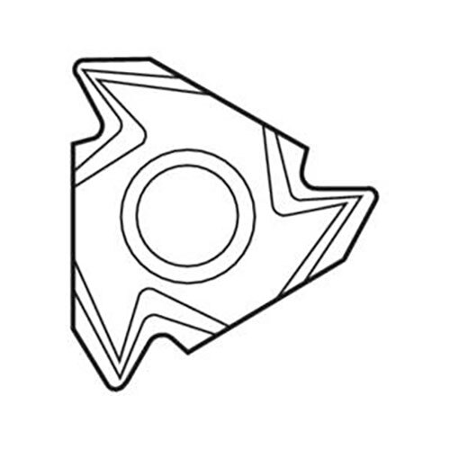 Seco Internal Snap-Tap® Thread Turning Insert 3 x 11mm Right 48-16 TPI CP500 V Profile 55° Thread-G1 11NRA55-G1,CP500 Pack of 104