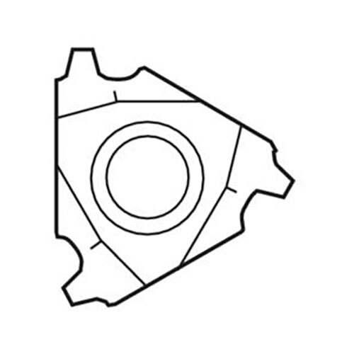 Seco Internal Snap-Tap® Thread Turning Insert 4.71 x 22mm Left 5-5 TPI CP500 ACME Thread 22NL5ACME,CP500 Pack of 24