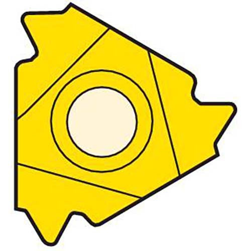 Seco Internal Snap-Tap® Thread Turning Insert 4.71 x 22mm Right 6-6 TPI CP500 Hughes External Flush Thread 22NR6HEF,CP500 Pack of 23