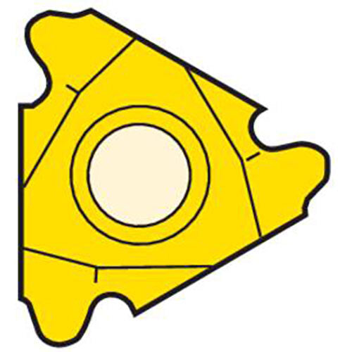 Seco Internal Snap-Tap® Thread Turning Insert 4.71 x 22mm Right 6-6 TPI CP500 RD Thread 22NR6RD,CP500 Pack of 23