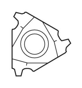 Seco Internal Snap-Tap® Thread Turning Insert 6.15 x 27mm Right 4-4 TPI CP300 ACME Thread 27NR4ACME,CP300 Pack of 23