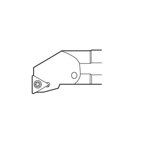 Seco Internal Turning Toolholder Steel Screw Lock Right 90° T Insert Shape - AIMS Industrial Supplies