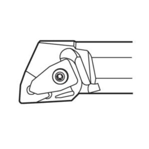 Seco Internal Turning Toolholder Steel Top Clamp 305 x 25.4 x 33mm Left 95° W Insert Shape A16-DWLNL-3-C1