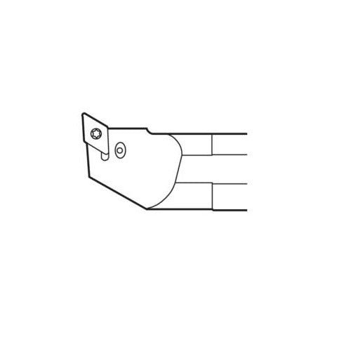 Seco LeftTurning Internal Toolholder (Solid Steel - Pin Lock - U Type) Right - AIMS Industrial Supplies