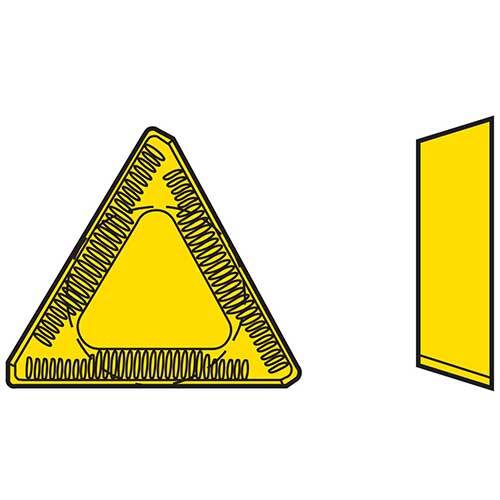 Seco Milling Insert 3.38 x 0.6 x 12.7mm T25M Grade Right R Type - ME10 TPKR1603PDTR-ME10,T25M - Pack of 103