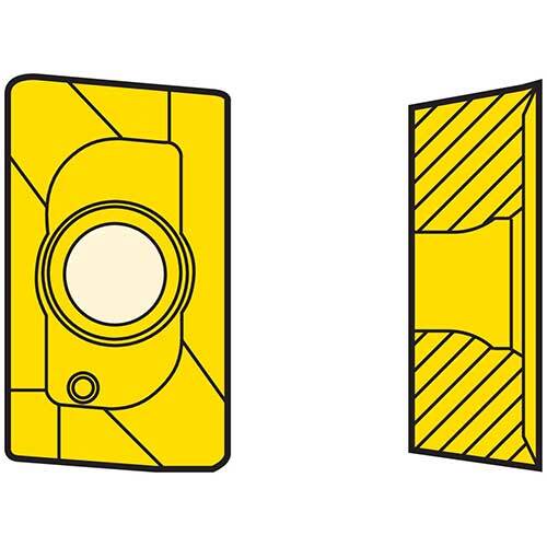 Seco Milling Insert 4.76 x 0.8 x 16.45mm H15 Grade Right X Type - E08 APEX160408FR-E08,H15 - Pack of 103