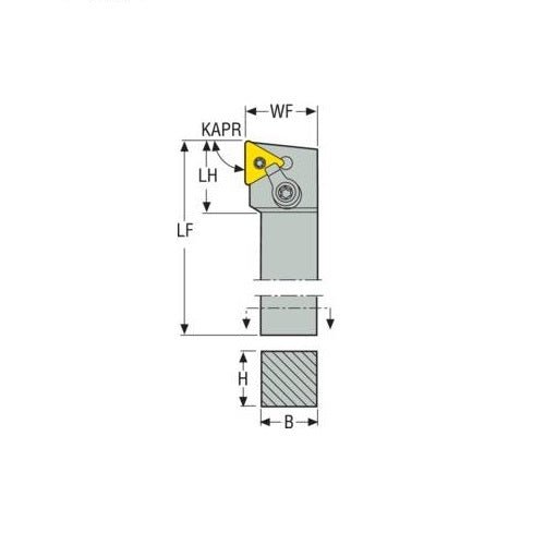 Seco Multiple Lock Right - G Type - T Insert Shape - AIMS Industrial Supplies