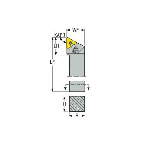 Seco Multiple Lock Right - J Type - T Insert Shape - AIMS Industrial Supplies