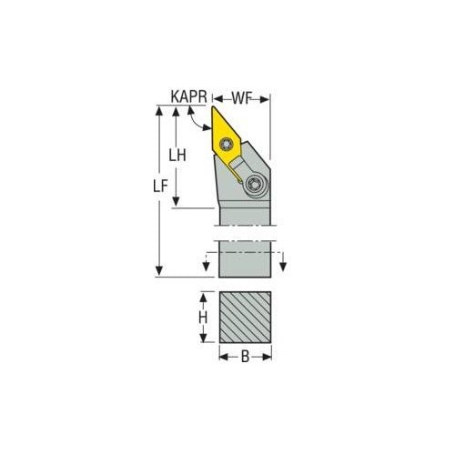 Seco Multiple Lock Right - J Type - V Insert Shape - AIMS Industrial Supplies
