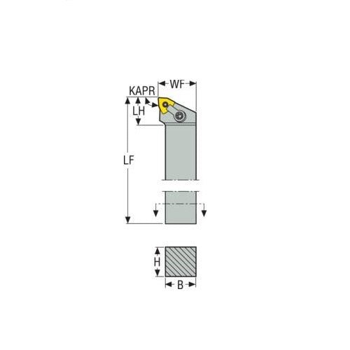 Seco Multiple Lock Right - L Type - W Insert Shape - AIMS Industrial Supplies