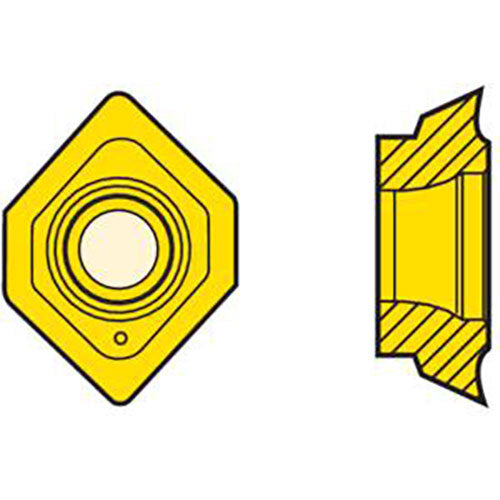 Seco Octomill Face Milling Insert Size 05 3.77 x 12.7 x 12.7mm Neutral Grade F30M X Type M05 Designation OFEX05T305N-M05,F30M Pack of 103