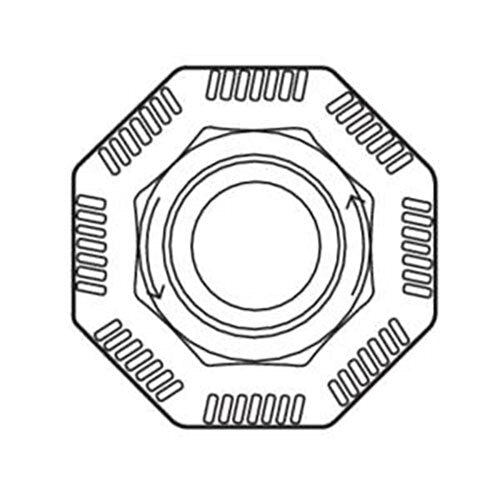 Seco Octomill Face Milling Insert Size 05 3.77 x 12.7 x 12.7mm Neutral Grade F40M X Type ME07 Designation OFEX05T305TN-ME07,F40M Pack of 10 - AIMS Industrial Supplies