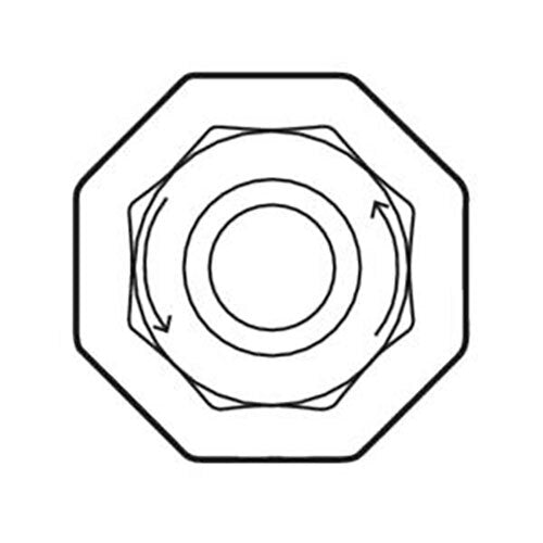 Seco Octomill Face Milling Insert Size 05 4.76 x 13.3 x 13.3mm Right Grade F40M T Type ME12 Designation OFMT050405TR-ME12,F40M Pack of 10 - AIMS Industrial Supplies