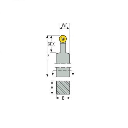 Seco Pin Lock - O Type - R Insert Shape - AIMS Industrial Supplies