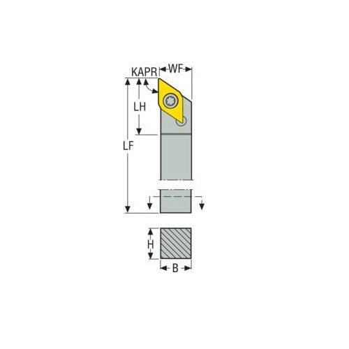 Seco Screw Lock Left - A Type - D Insert Shape2