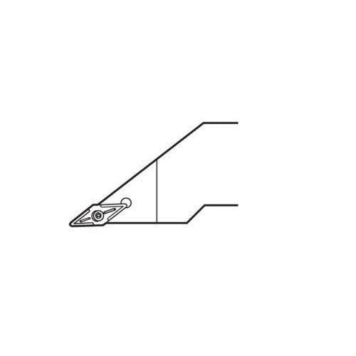 Seco Screw Lock Left - J Type - V Insert Shape - 5° ISCA - AIMS Industrial Supplies