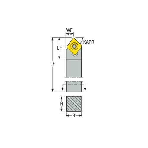 Seco Screw Lock - M Type - C Insert Shape2