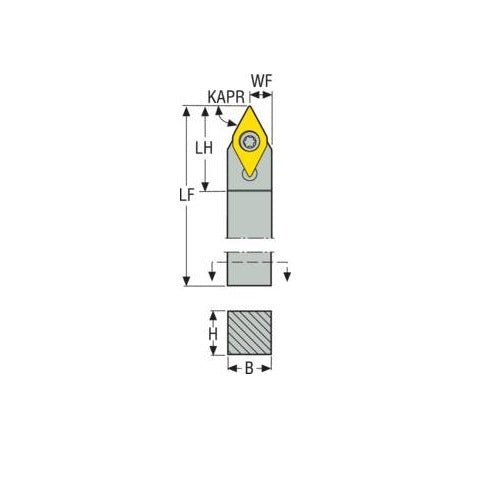 Seco Screw Lock - N Type - D Insert Shape - AIMS Industrial Supplies