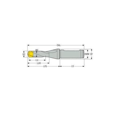 Seco SD101 Crownloc Exchangeable Tip Drill - AIMS Industrial Supplies