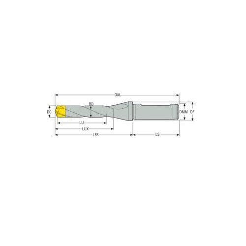 Seco SD103 Crownloc Exchangeable Tip Drill - AIMS Industrial Supplies