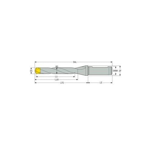 Seco SD105 Crownloc Exchangeable Tip Drill - AIMS Industrial Supplies