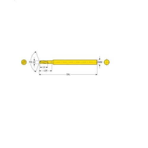 Seco SD22 Solid Carbide Micro Drill Bit - AIMS Industrial Supplies