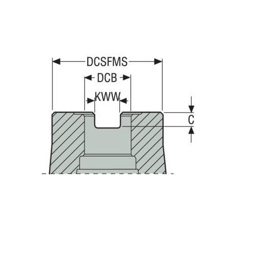 Seco Square 6 Shoulder Arbor Milling Cutter - AIMS Industrial Supplies