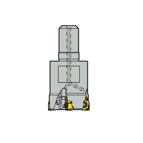 Seco Square 6 Shoulder Shank Milling Cutter - Combimaster  3